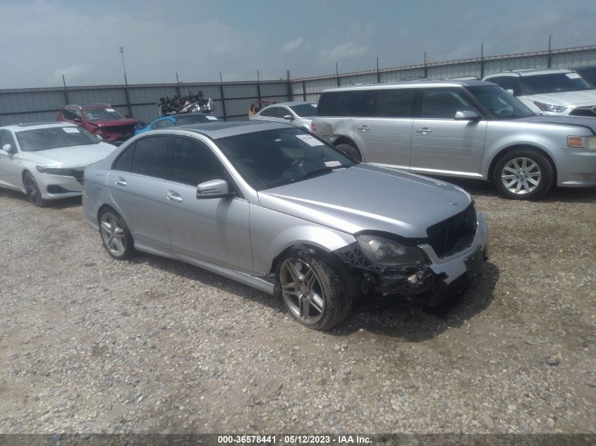 2013 MERCEDES-BENZ C-CLASS C 250 - WDDGF4HB8DA867680