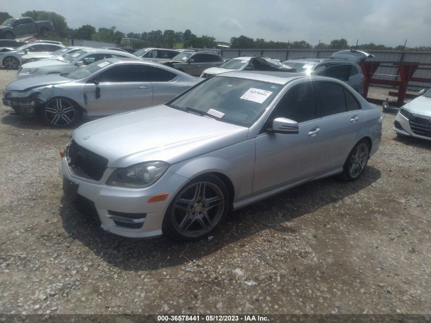 2013 MERCEDES-BENZ C-CLASS C 250 - WDDGF4HB8DA867680