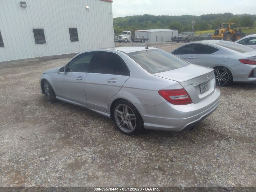 2013 MERCEDES-BENZ C-CLASS C 250 - WDDGF4HB8DA867680