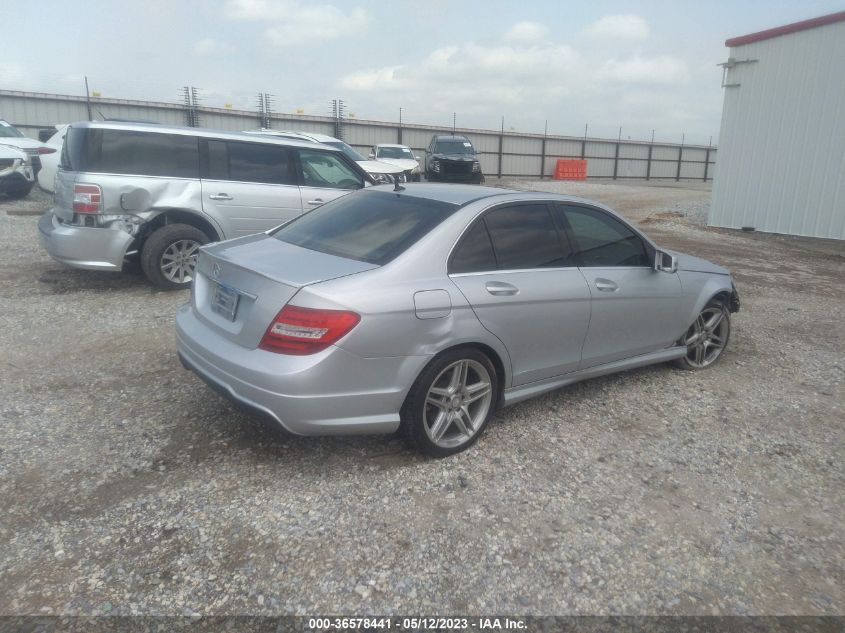 2013 MERCEDES-BENZ C-CLASS C 250 - WDDGF4HB8DA867680