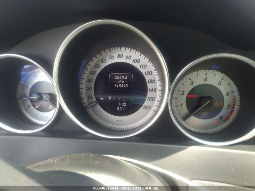 2013 MERCEDES-BENZ C-CLASS C 250 - WDDGF4HB8DA867680