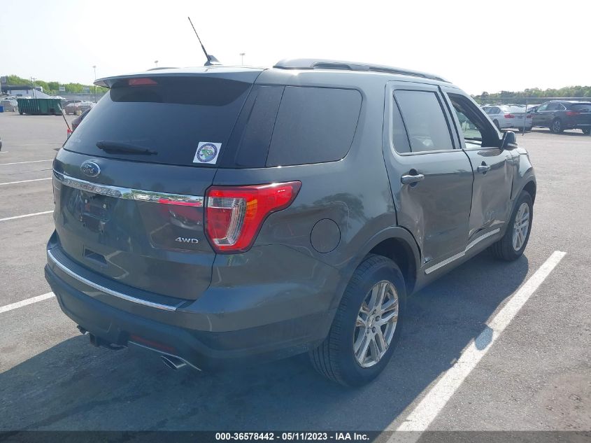 2018 FORD EXPLORER XLT - 1FM5K8D84JGC79102