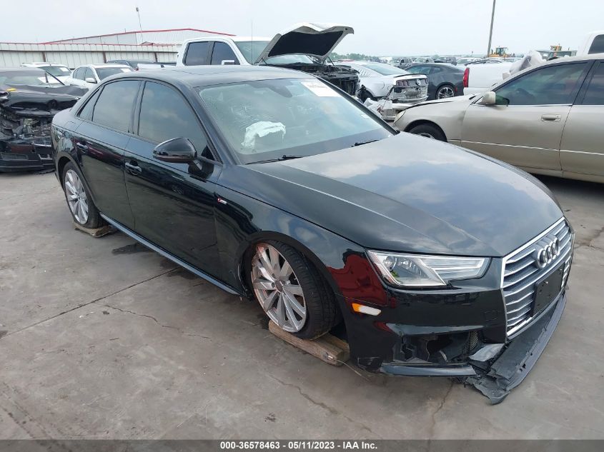 2017 AUDI A4 SEASON OF AUDI ULTRA - WAUKMAF49HN050470