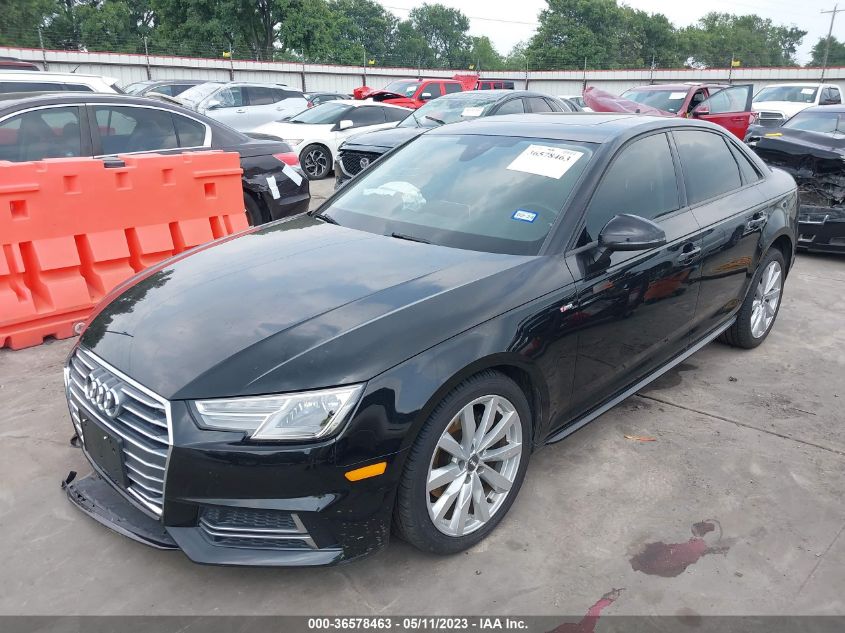 2017 AUDI A4 SEASON OF AUDI ULTRA - WAUKMAF49HN050470