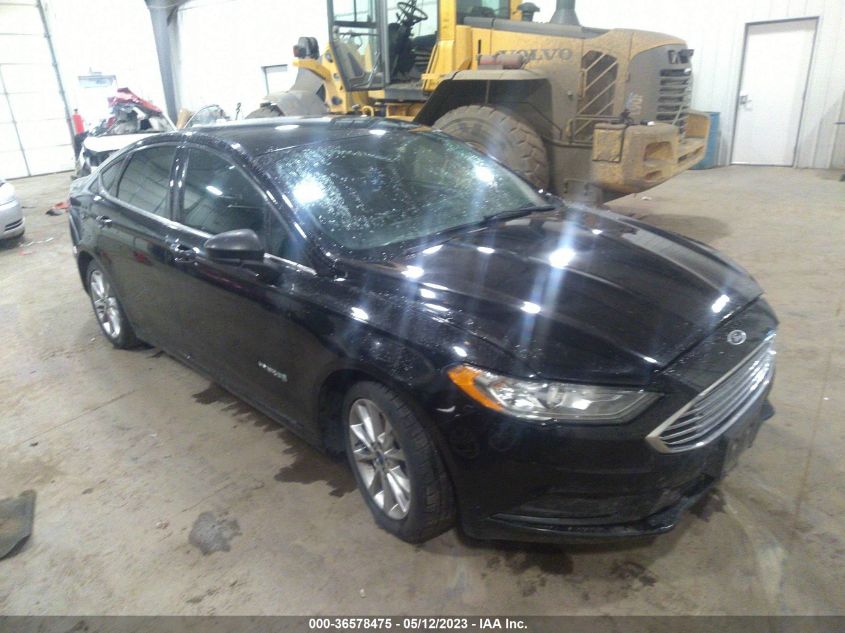 2017 FORD FUSION HYBRID SE - 3FA6P0LU1HR356785