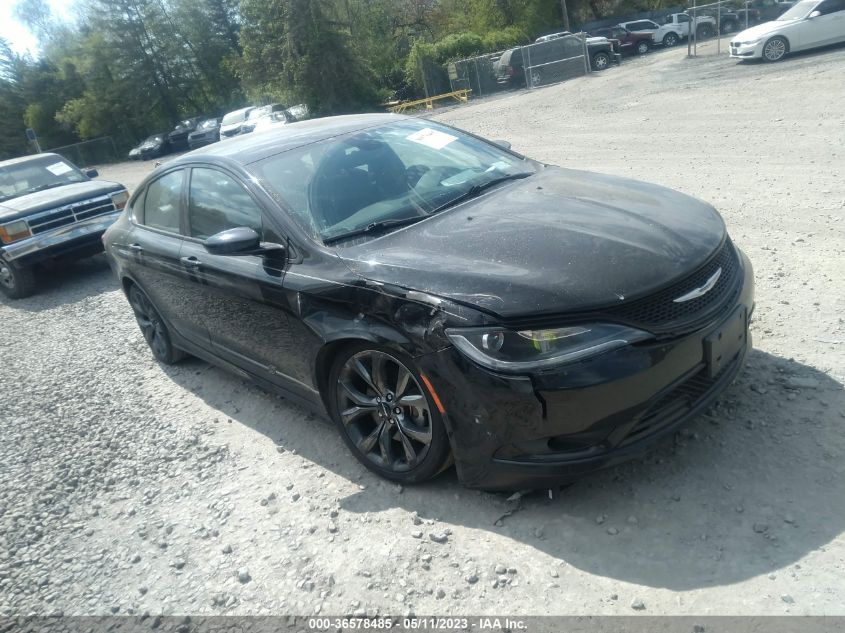 2015 CHRYSLER 200 S - 1C3CCCDG8FN563391