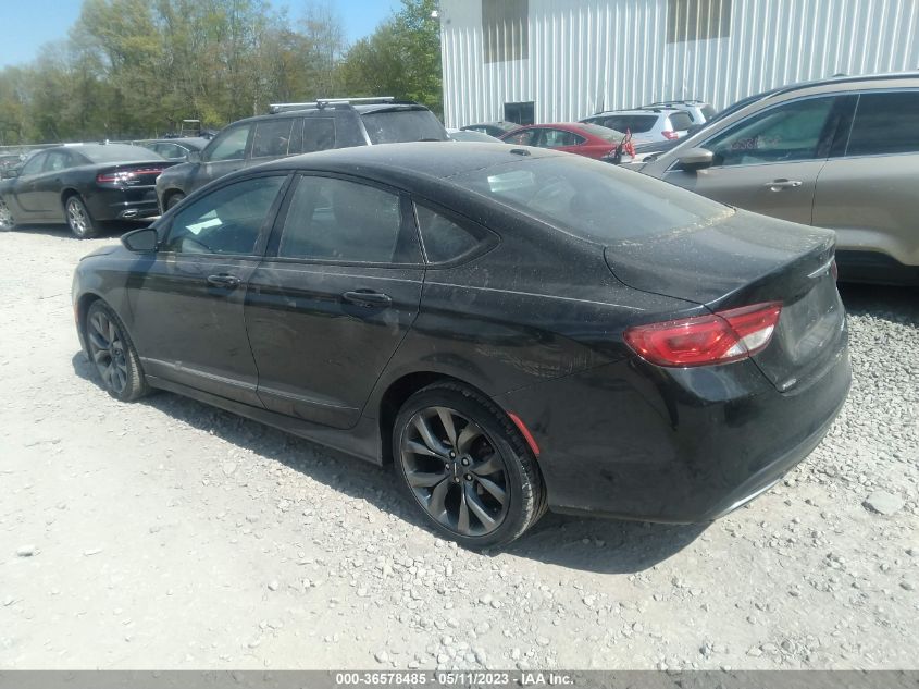 2015 CHRYSLER 200 S - 1C3CCCDG8FN563391