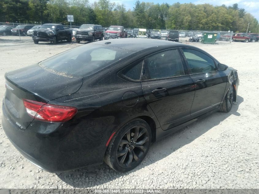 2015 CHRYSLER 200 S - 1C3CCCDG8FN563391