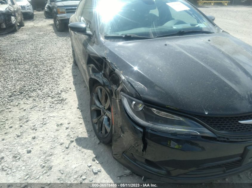 2015 CHRYSLER 200 S - 1C3CCCDG8FN563391