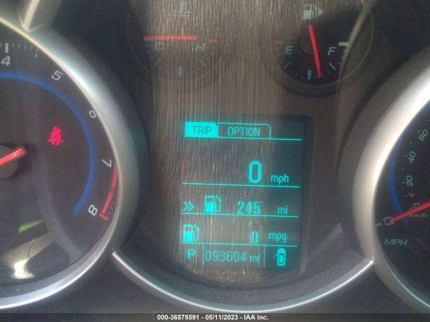 2016 CHEVROLET CRUZE LIMITED LT - 1G1PE5SB5G7101783