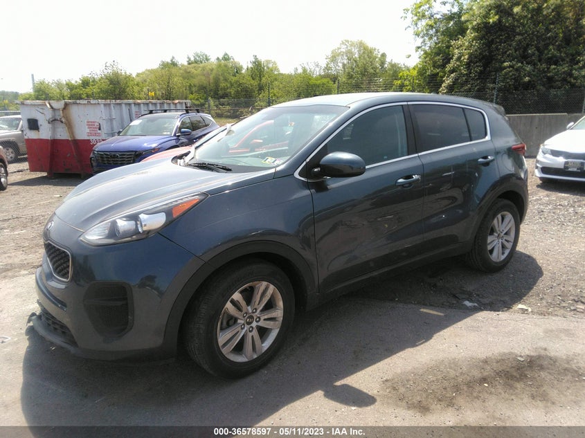 VIN KNDPM3AC0J7449605 2018 KIA SPORTAGE LX
