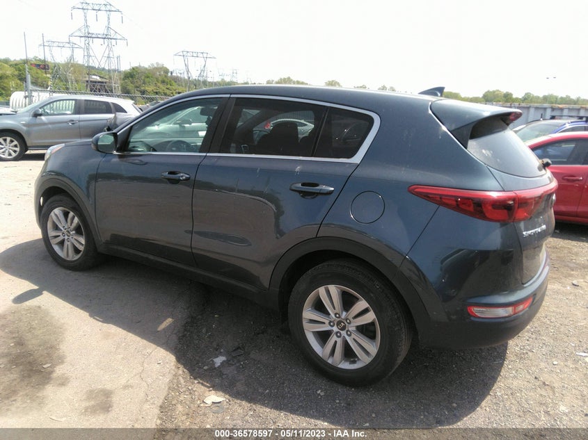 VIN KNDPM3AC0J7449605 2018 KIA SPORTAGE LX