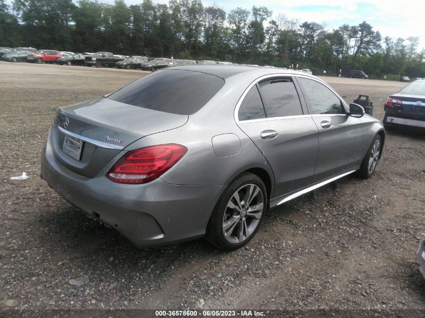 2015 MERCEDES-BENZ C-CLASS C 300 - 55SWF4KB6FU001936