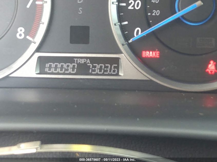 2013 HONDA CROSSTOUR EX-L - 5J6TF2H56DL006505