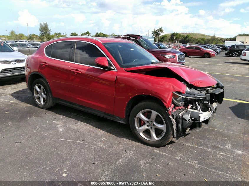 2018 ALFA ROMEO STELVIO - ZASFAKAN8J7B82883