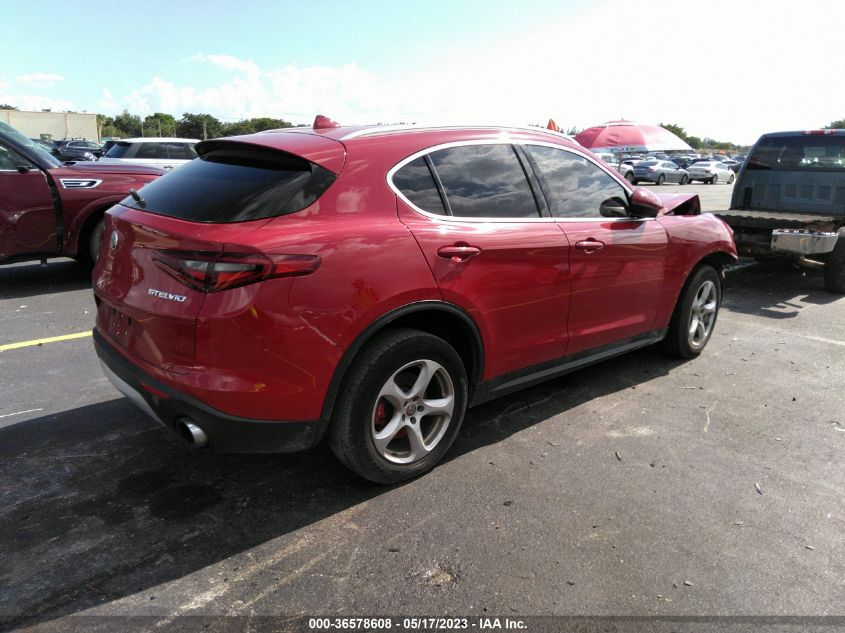 2018 ALFA ROMEO STELVIO - ZASFAKAN8J7B82883