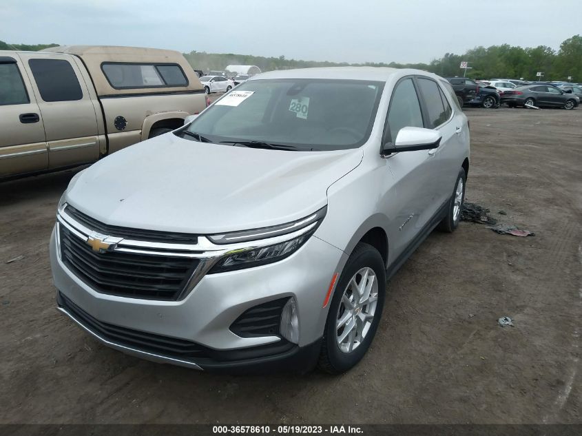 2022 CHEVROLET EQUINOX LT - 2GNAXUEVXN6131440