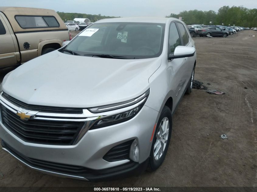 2022 CHEVROLET EQUINOX LT - 2GNAXUEVXN6131440