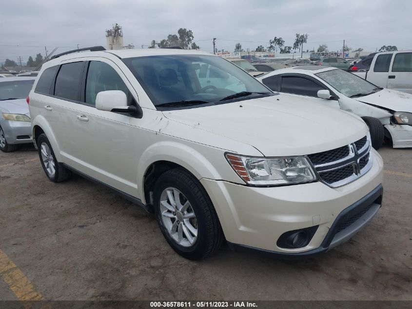 2013 DODGE JOURNEY SXT - 3C4PDCBGXDT580087
