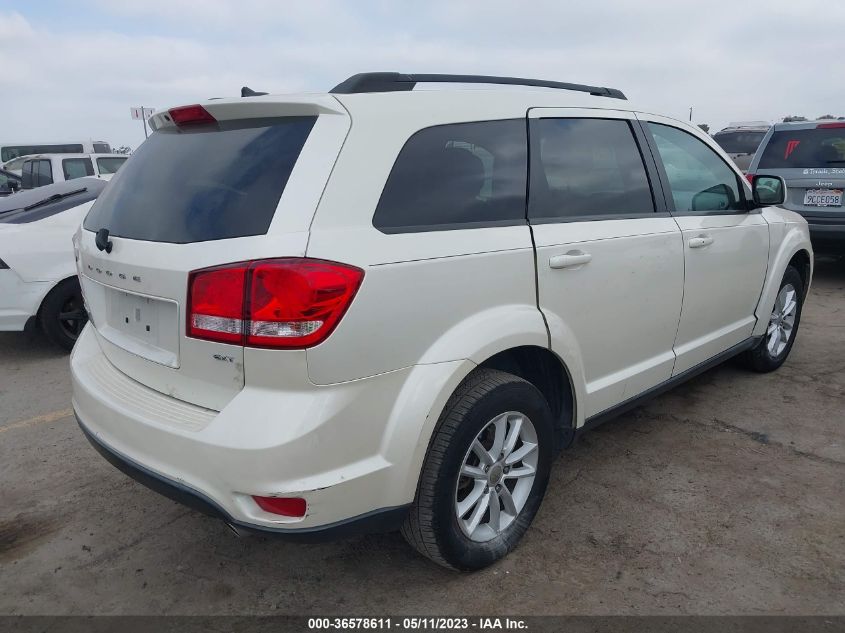 2013 DODGE JOURNEY SXT - 3C4PDCBGXDT580087