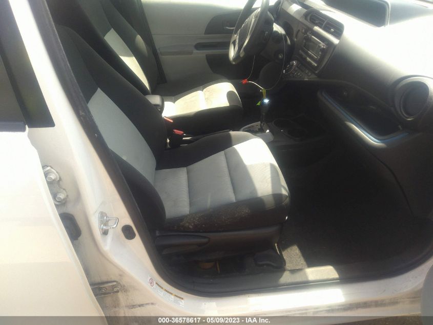 2013 TOYOTA PRIUS C ONE/TWO/THREE/FOUR - JTDKDTB3XD1053665