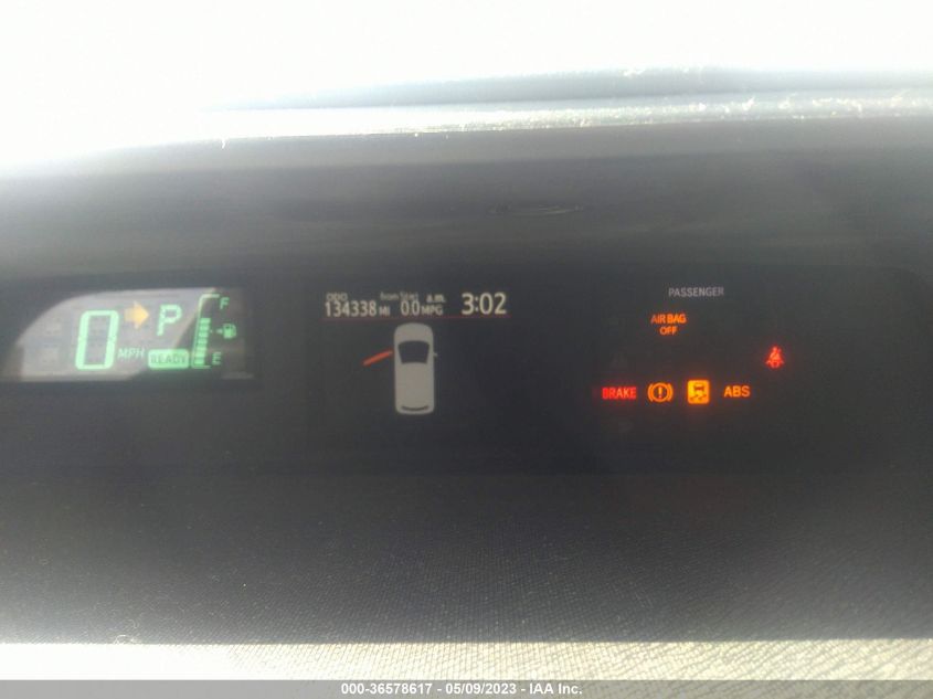 2013 TOYOTA PRIUS C ONE/TWO/THREE/FOUR - JTDKDTB3XD1053665