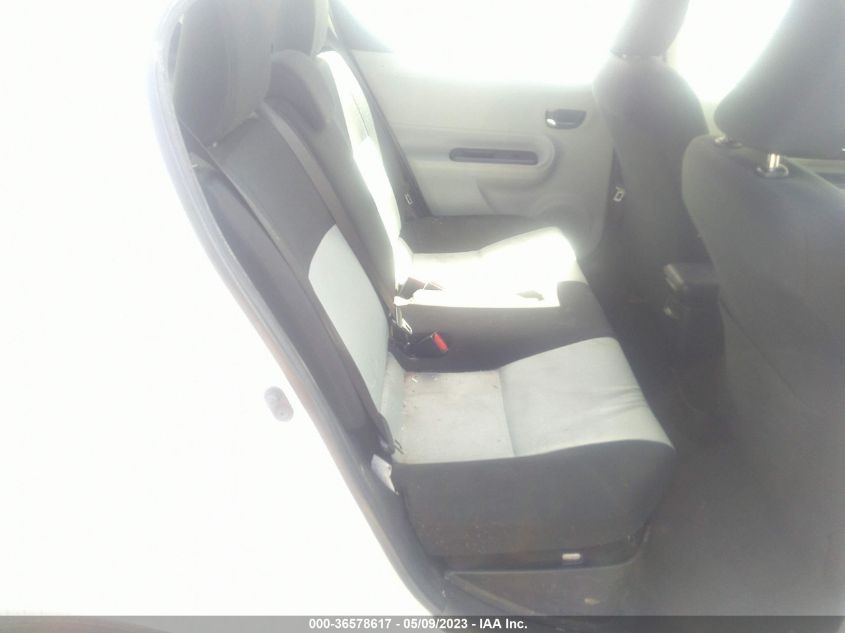2013 TOYOTA PRIUS C ONE/TWO/THREE/FOUR - JTDKDTB3XD1053665