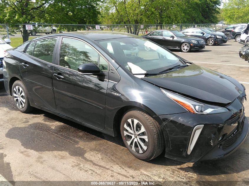 2022 TOYOTA PRIUS LE/XLE/NIGHTSHADE - JTDL9MFU4N3035229