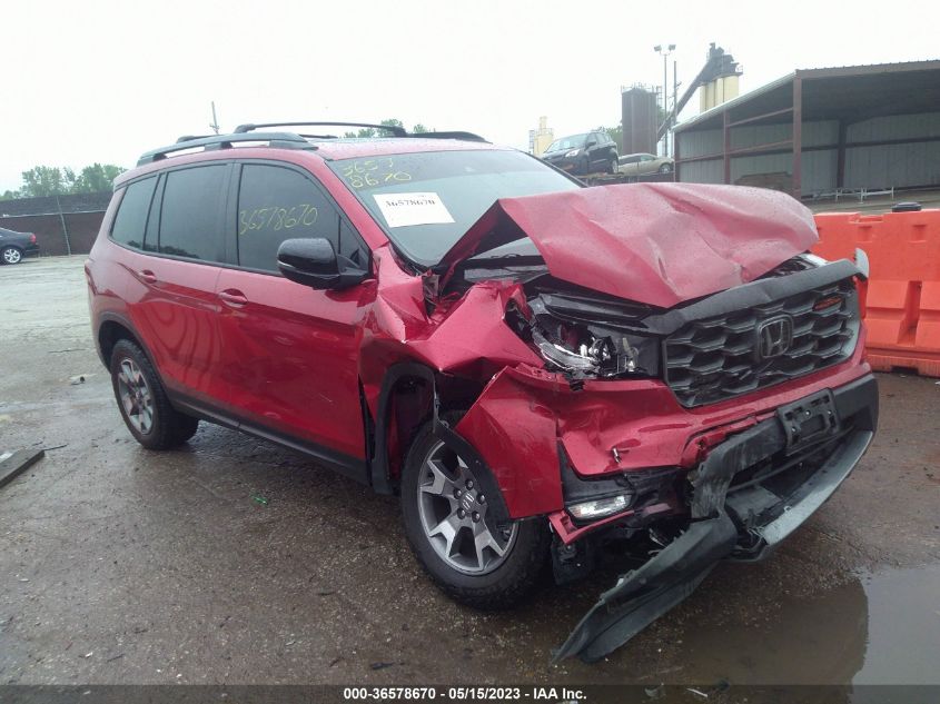 2022 HONDA PASSPORT TRAILSPORT - 5FNYF8H66NB008735