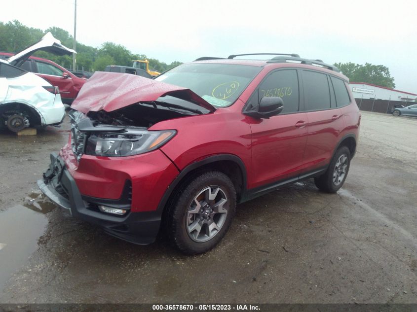 2022 HONDA PASSPORT TRAILSPORT - 5FNYF8H66NB008735