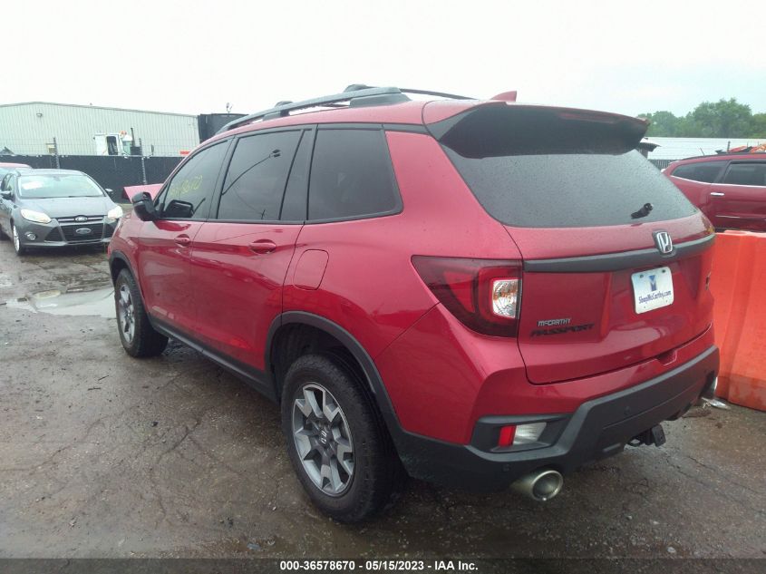 2022 HONDA PASSPORT TRAILSPORT - 5FNYF8H66NB008735