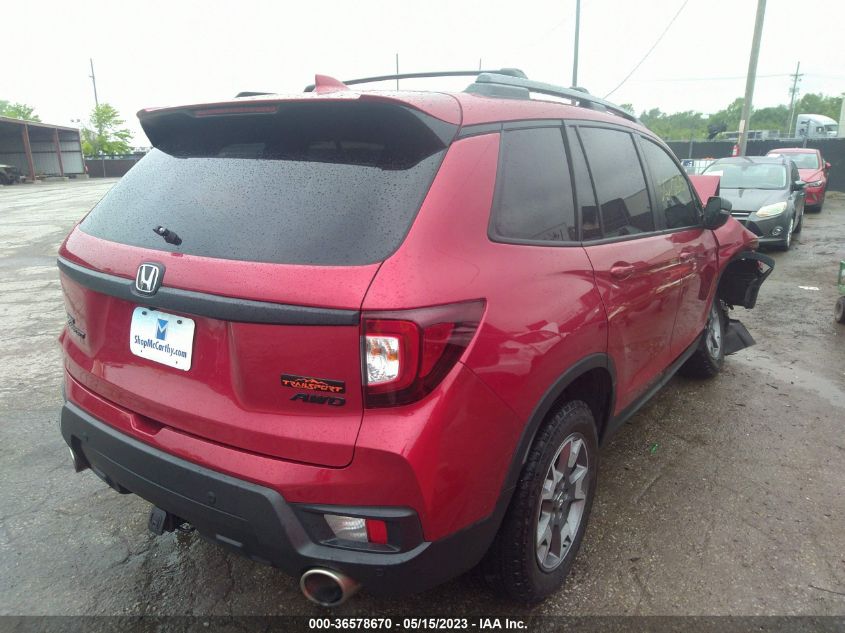 2022 HONDA PASSPORT TRAILSPORT - 5FNYF8H66NB008735