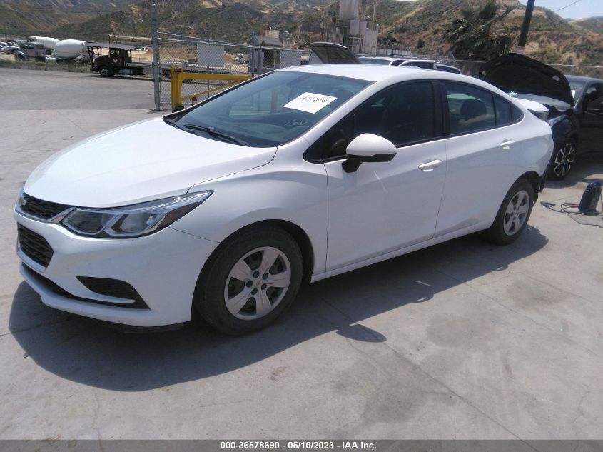 2018 CHEVROLET CRUZE LS - 1G1BC5SM7J7225966