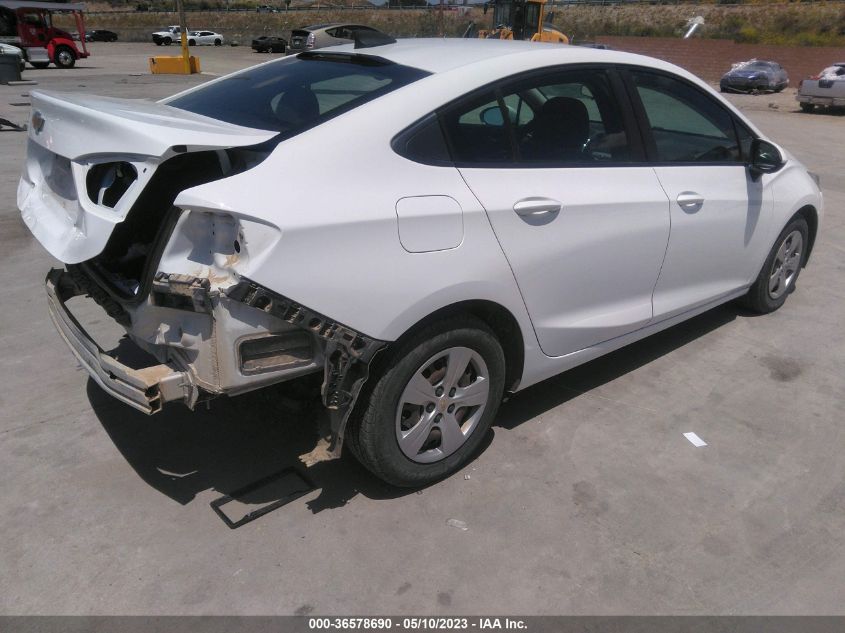 2018 CHEVROLET CRUZE LS - 1G1BC5SM7J7225966