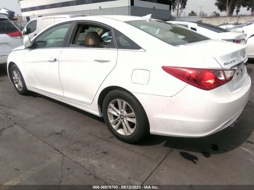 2013 HYUNDAI SONATA GLS PZEV - 5NPEB4AC9DH768407