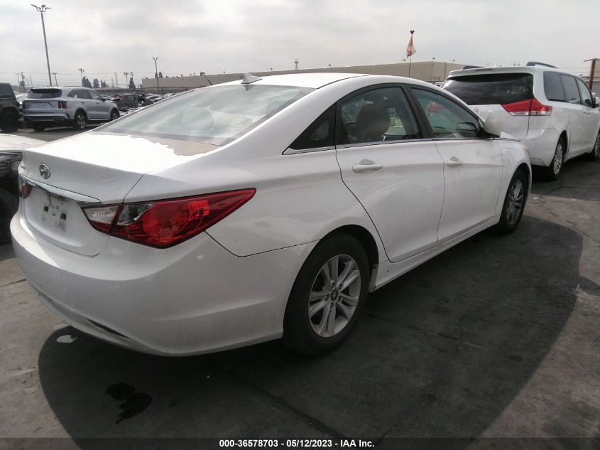 2013 HYUNDAI SONATA GLS PZEV - 5NPEB4AC9DH768407