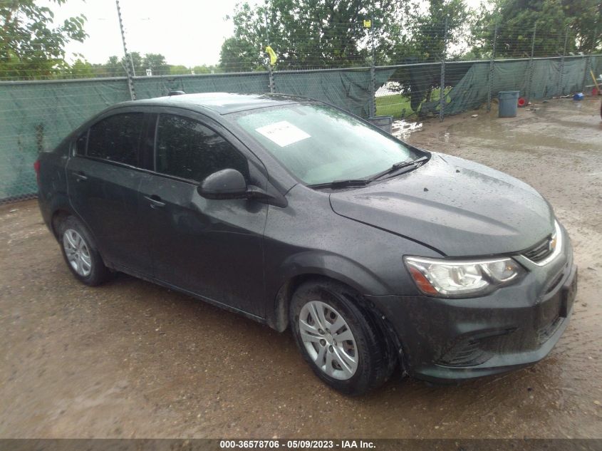 2017 CHEVROLET SONIC LS - 1G1JB5SH7H4177012