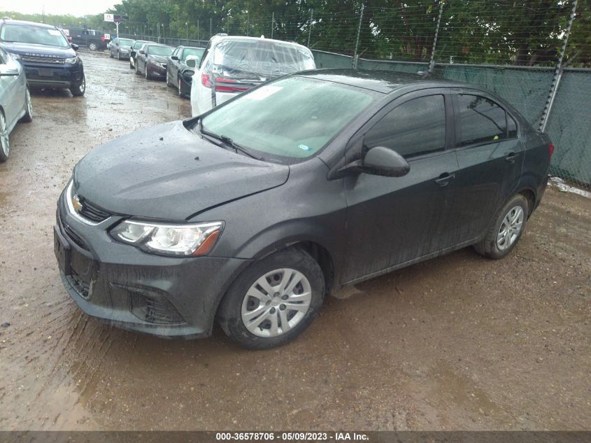 2017 CHEVROLET SONIC LS - 1G1JB5SH7H4177012