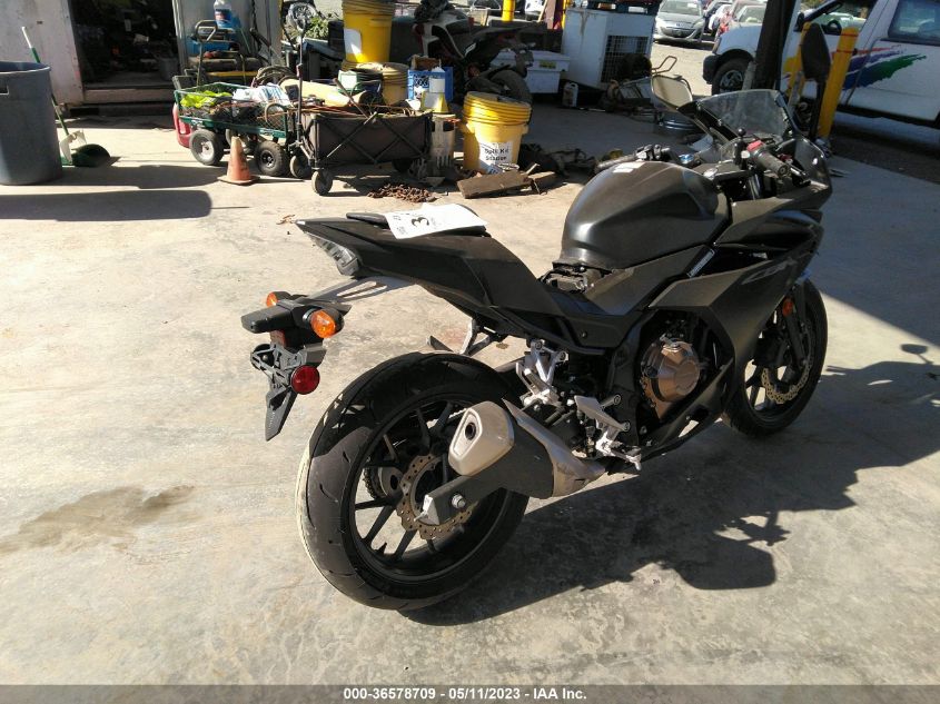 2016 HONDA CBR500 R - MLHPC446XG5300392