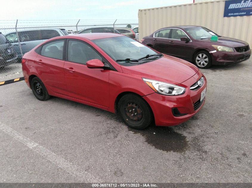 2016 HYUNDAI ACCENT SE - KMHCT4AE6GU135942