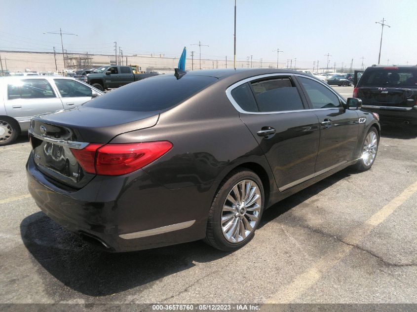 2015 KIA K900 LUXURY - KNALW4D49F6018970