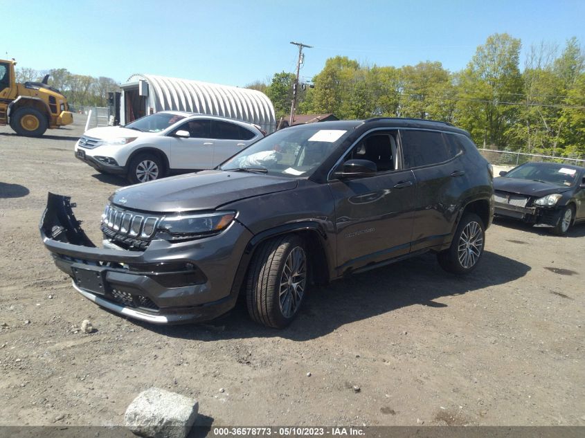 2022 JEEP COMPASS LIMITED - 3C4NJDCB3NT187283