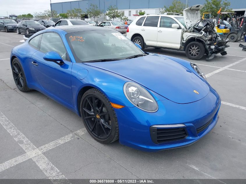 2018 PORSCHE 911 CARRERA - WP0AA2A99JS106365