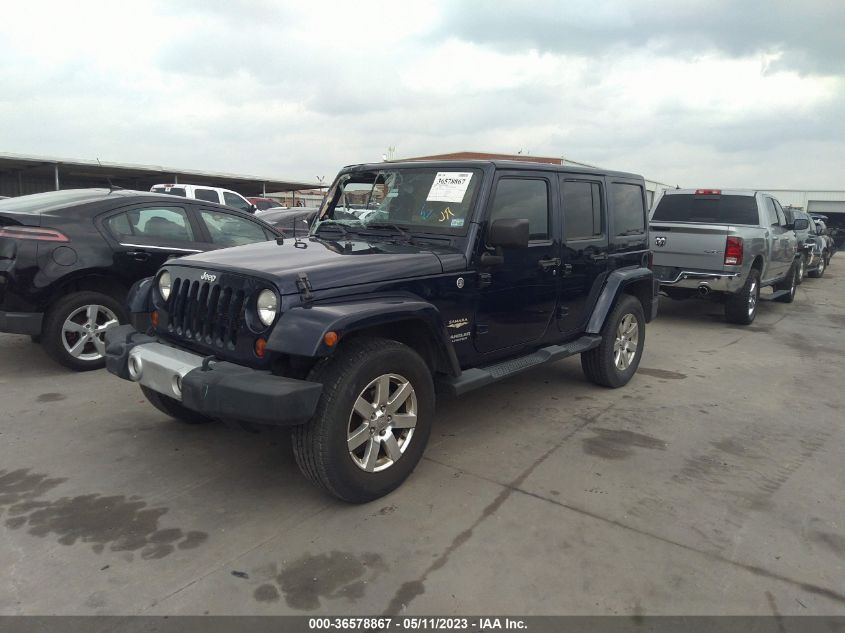 2013 JEEP WRANGLER UNLIMITED SAHARA - 1C4HJWEG1DL613077