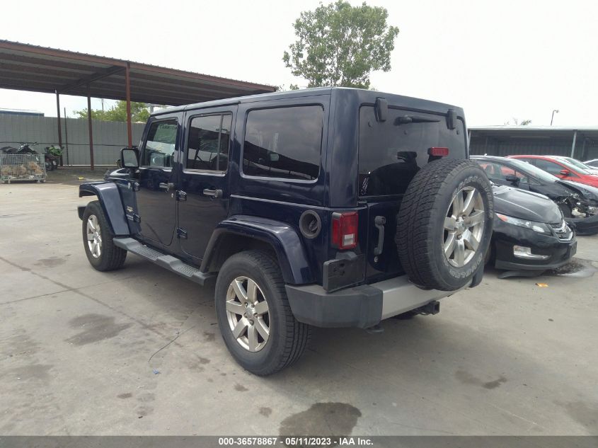 2013 JEEP WRANGLER UNLIMITED SAHARA - 1C4HJWEG1DL613077