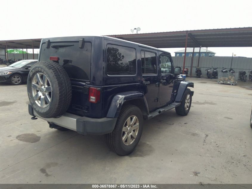 2013 JEEP WRANGLER UNLIMITED SAHARA - 1C4HJWEG1DL613077