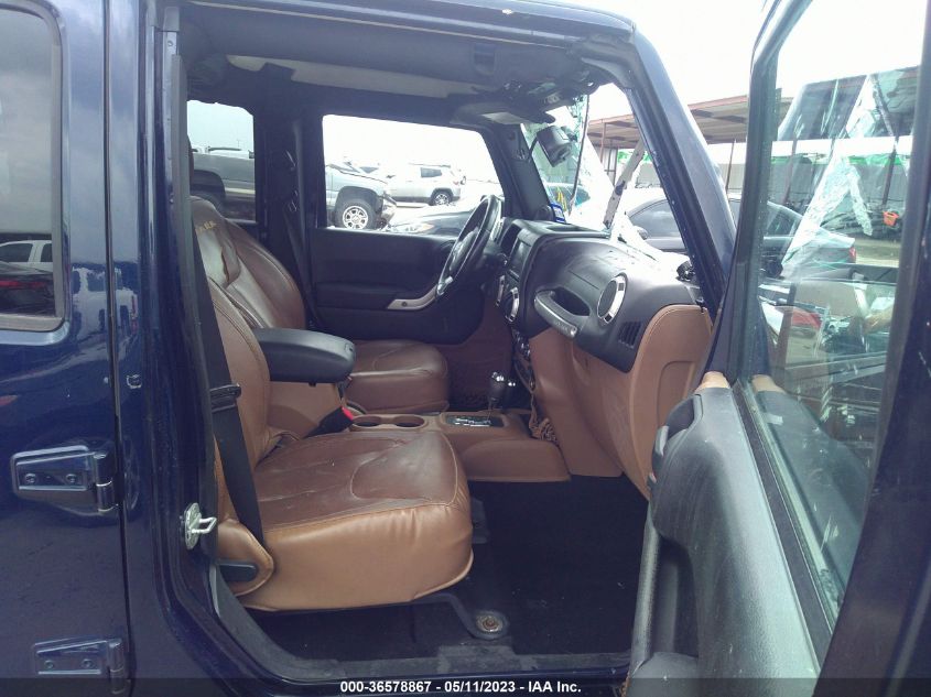 2013 JEEP WRANGLER UNLIMITED SAHARA - 1C4HJWEG1DL613077