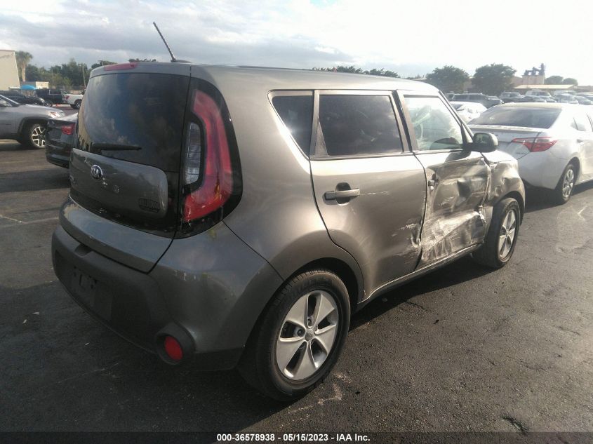 2016 KIA SOUL BASE - KNDJN2A29G7273571