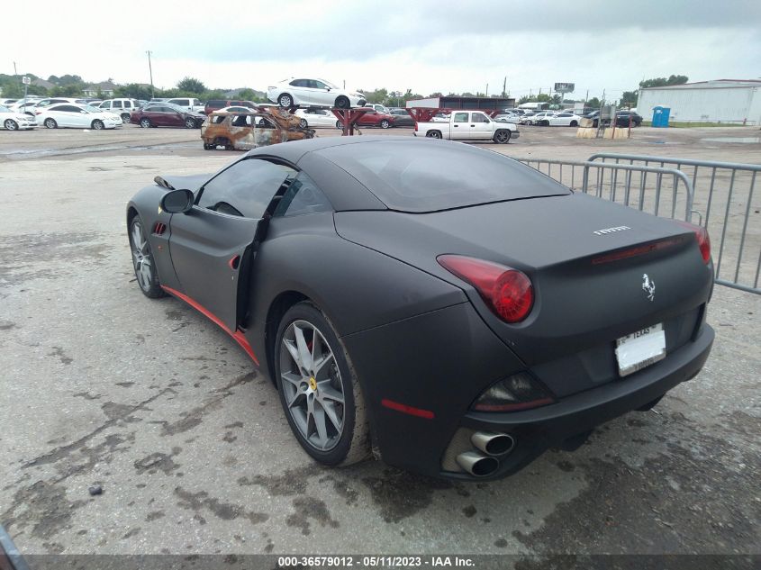 2013 FERRARI CALIFORNIA ZFF65TJA1D0192542