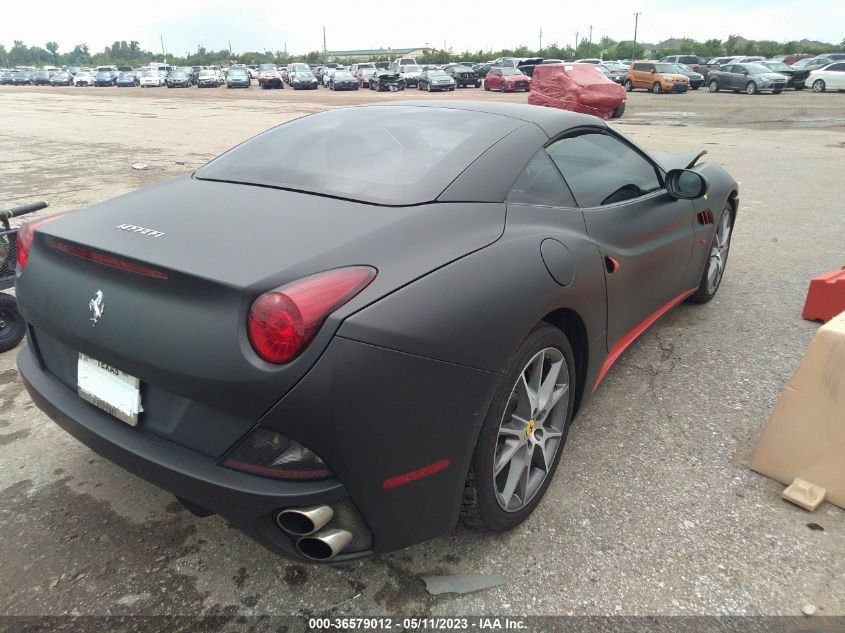 2013 FERRARI CALIFORNIA ZFF65TJA1D0192542
